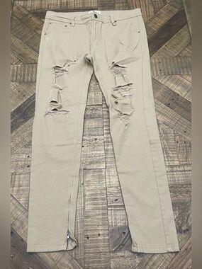 Khaki Ato Pant from the streetwear brand Hyper Denim